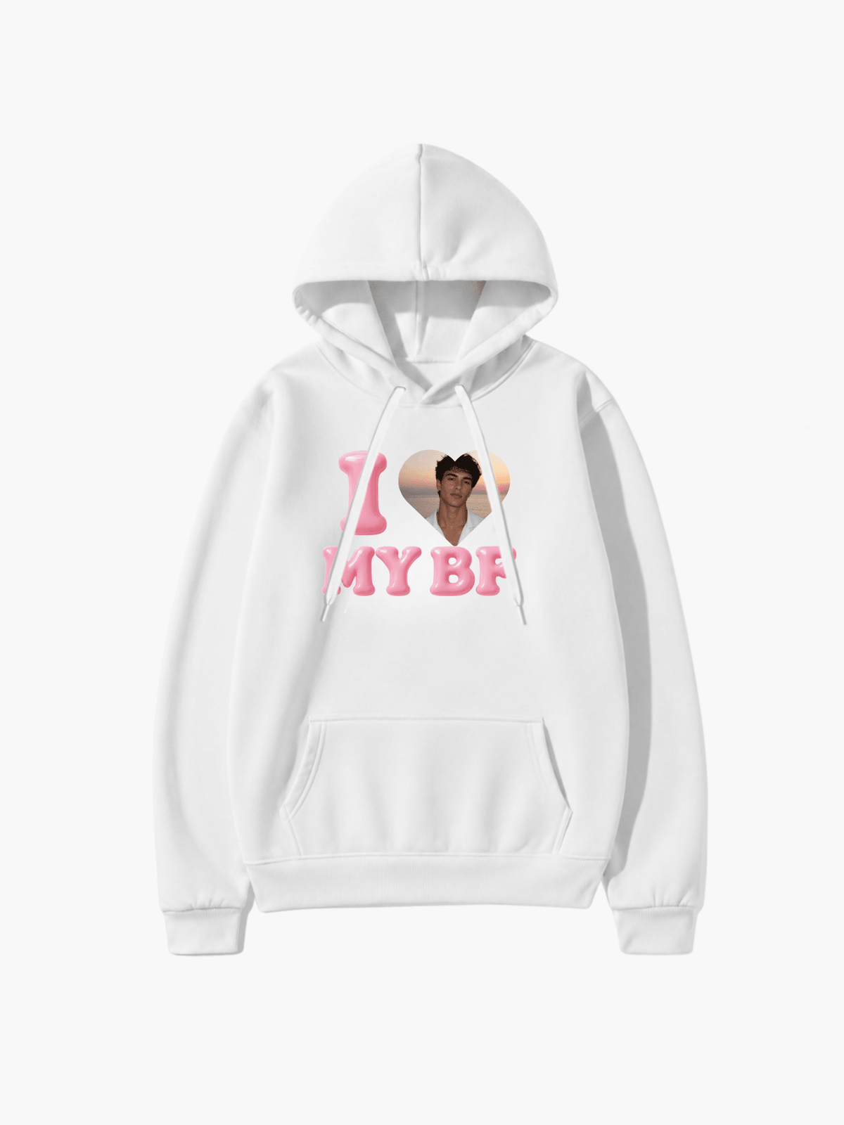 I Love My BF/GF Custom Photo Shirt