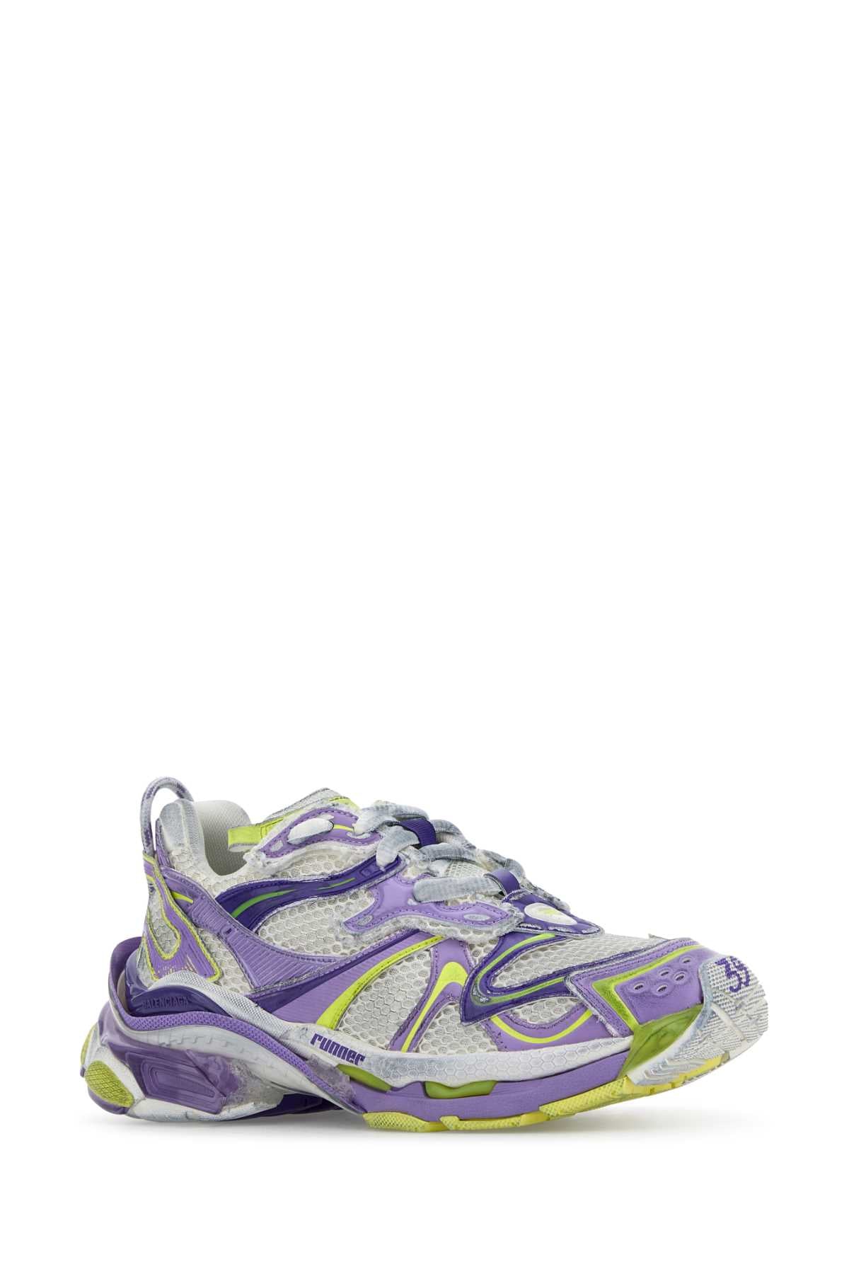 Balenciaga Women Multicolor Runner 2 Sneakers