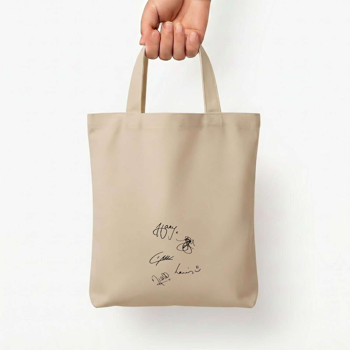 1D Signatures Tote Bag
