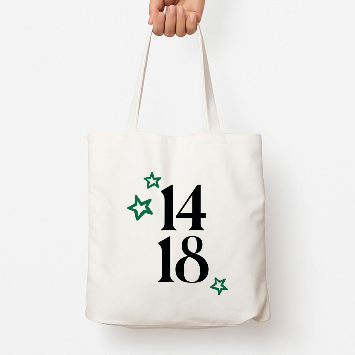 14 18 Tote Bag