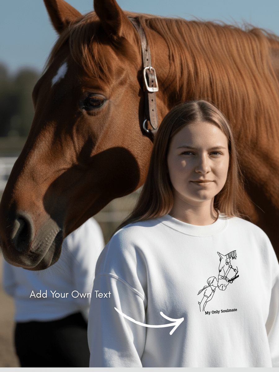 Pet Custom Embroidered Photo Sweatshirt