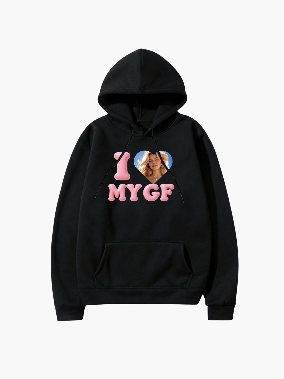 I Love My BF/GF Custom Photo Shirt
