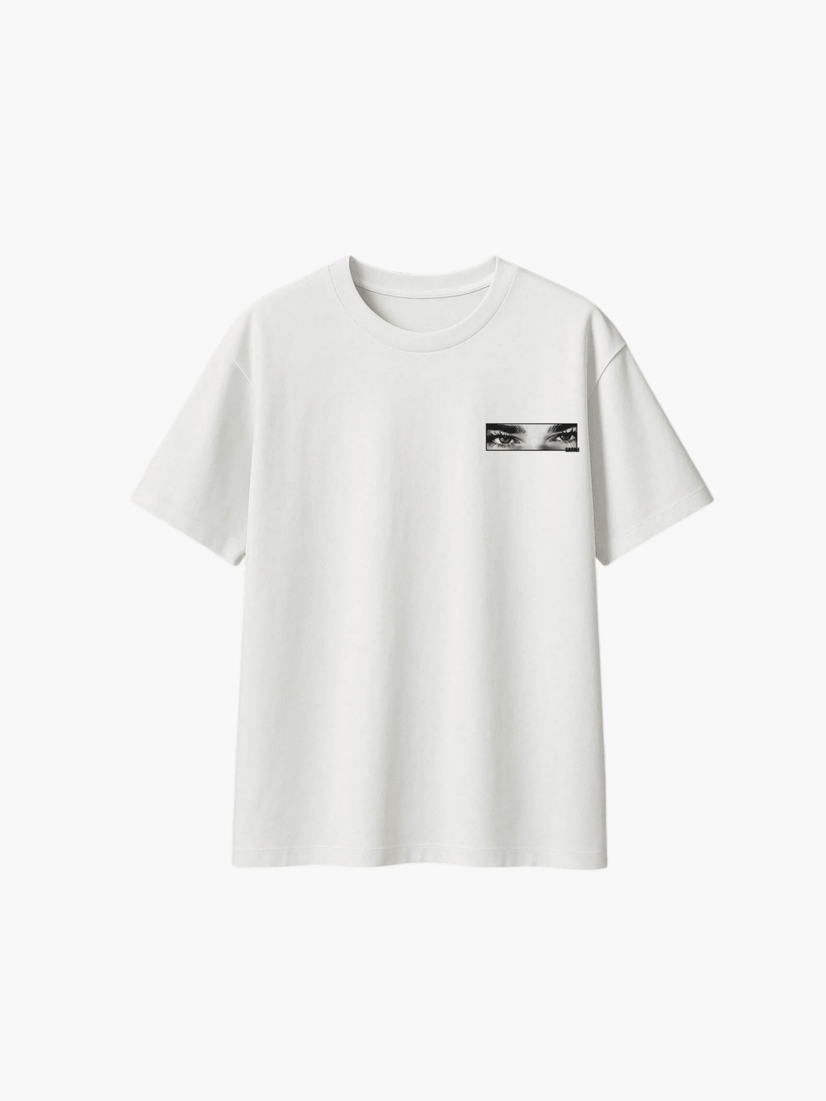 Personalized Eyes + Name T-Shirt | Custom Photo Shirt