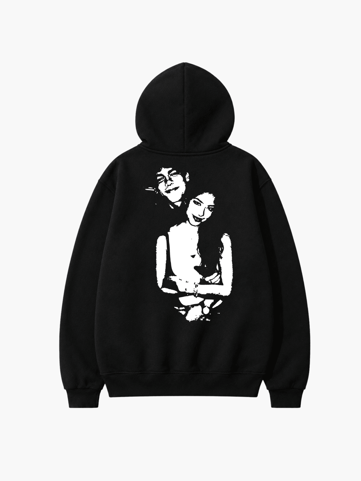Couple Silhouette Custom Photo Shirt