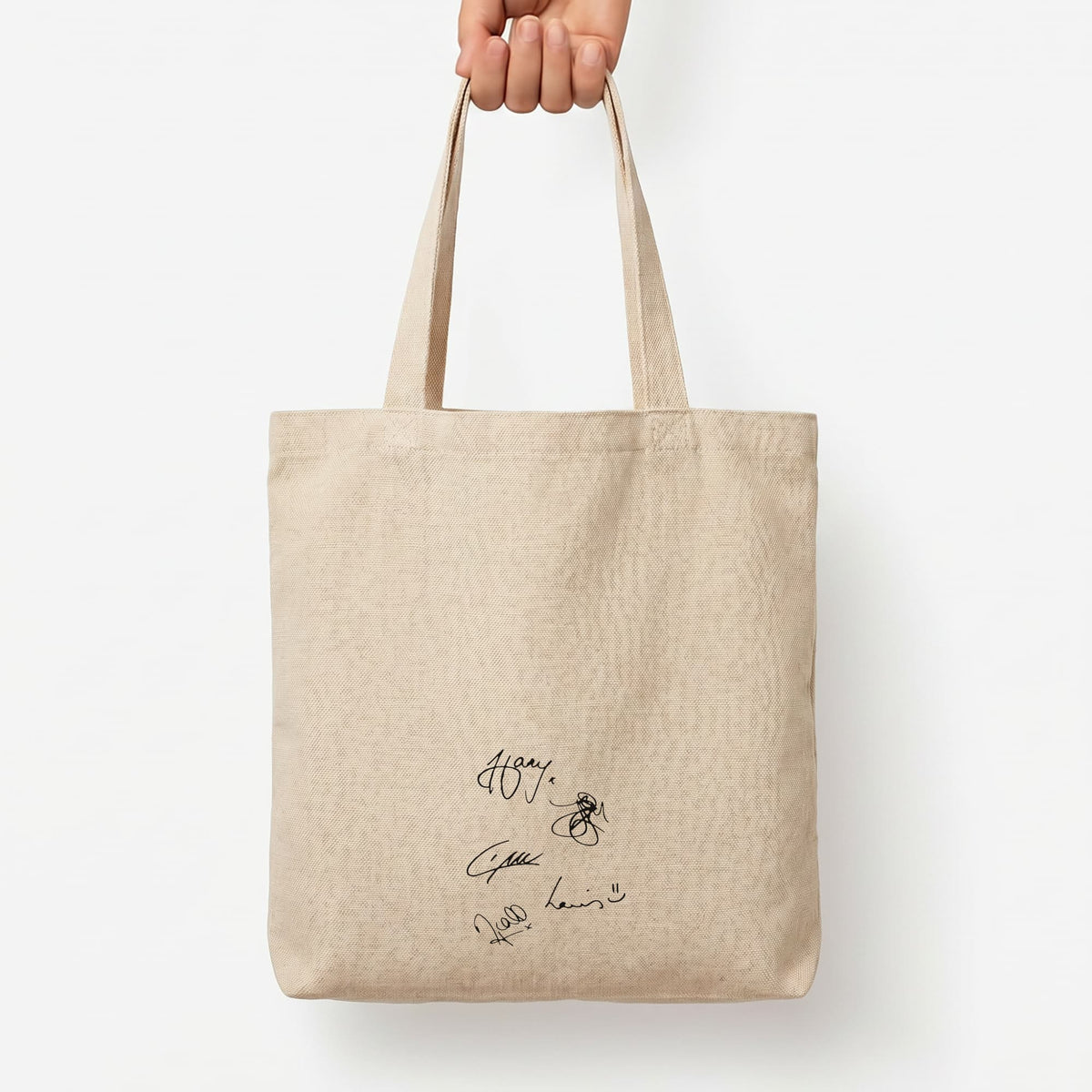 1D Signatures Tote Bag